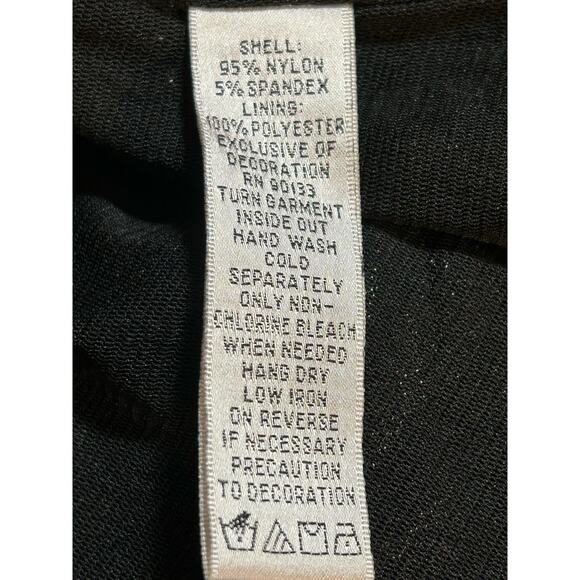 Joan Rivers Jacket Light Coat Women S Black Gold Sequin Glam Artsy Event Floral - Picture 5 of 7